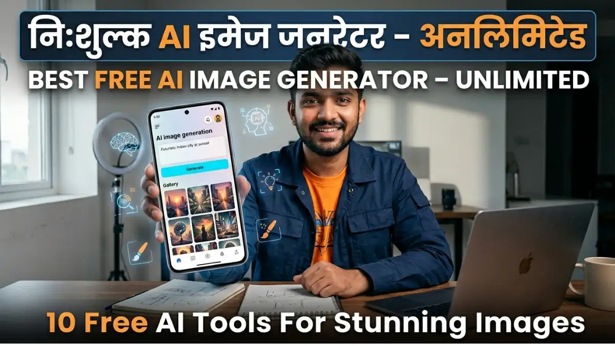 Best Free AI Image Generator Unlimited Tools for creating high quality AI images for blogs and YouTube
