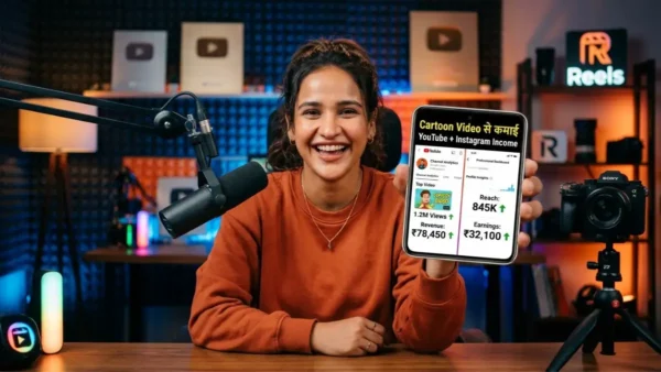 cartoon-video-se-paise-kaise-kamaye Earn money from cartoon videos on YouTube and Instagram
