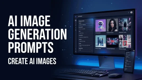 AI Image Generation Prompts से AI images और creative visuals बनाना