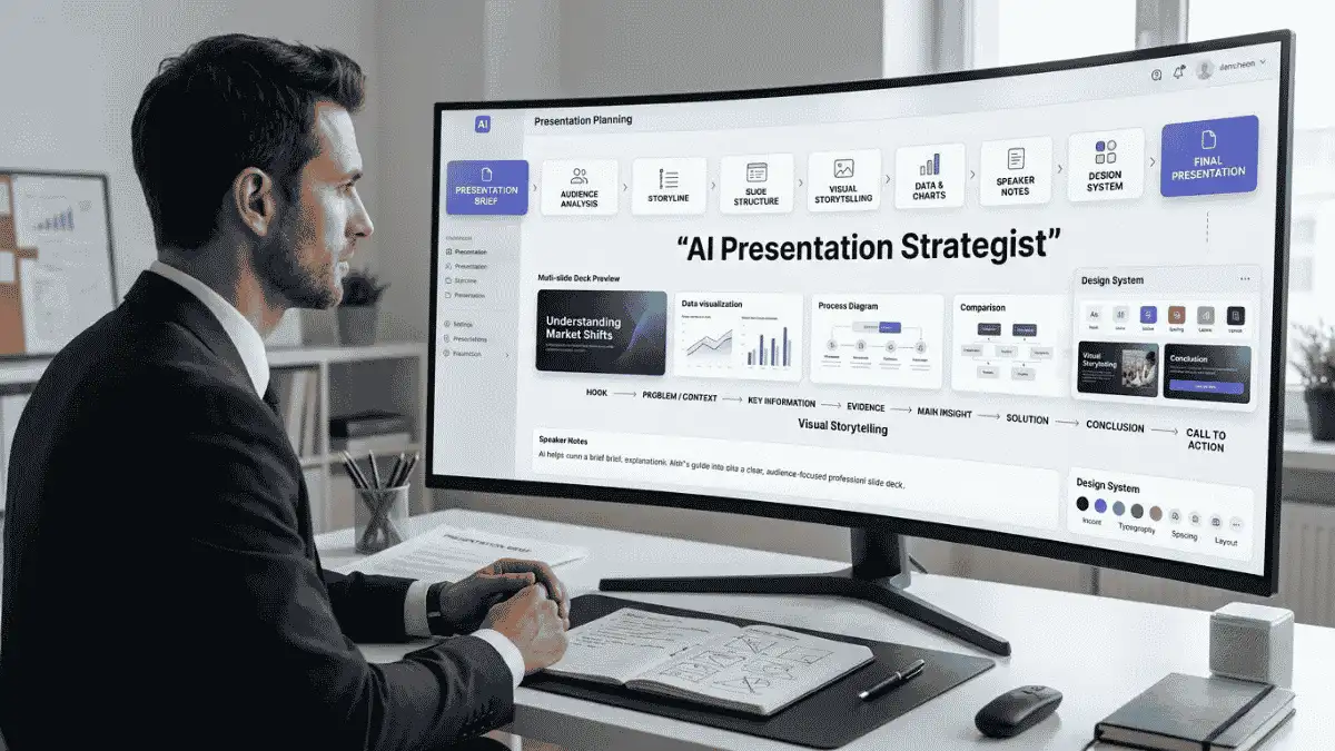 AI Presentation Prompt: AI से Professional PPT और Slides बनाएं