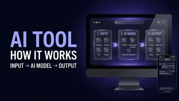 AI Tool कैसे काम करता है Input से Output तक