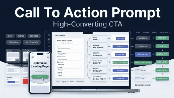 Call To Action Prompt – AI की मदद से हाई-कन्वर्टिंग और प्रभावशाली CTA लिखें