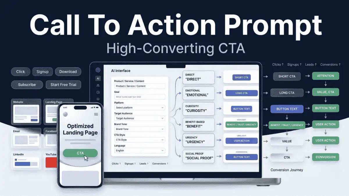 Call To Action Prompt – AI की मदद से हाई-कन्वर्टिंग और प्रभावशाली CTA लिखें