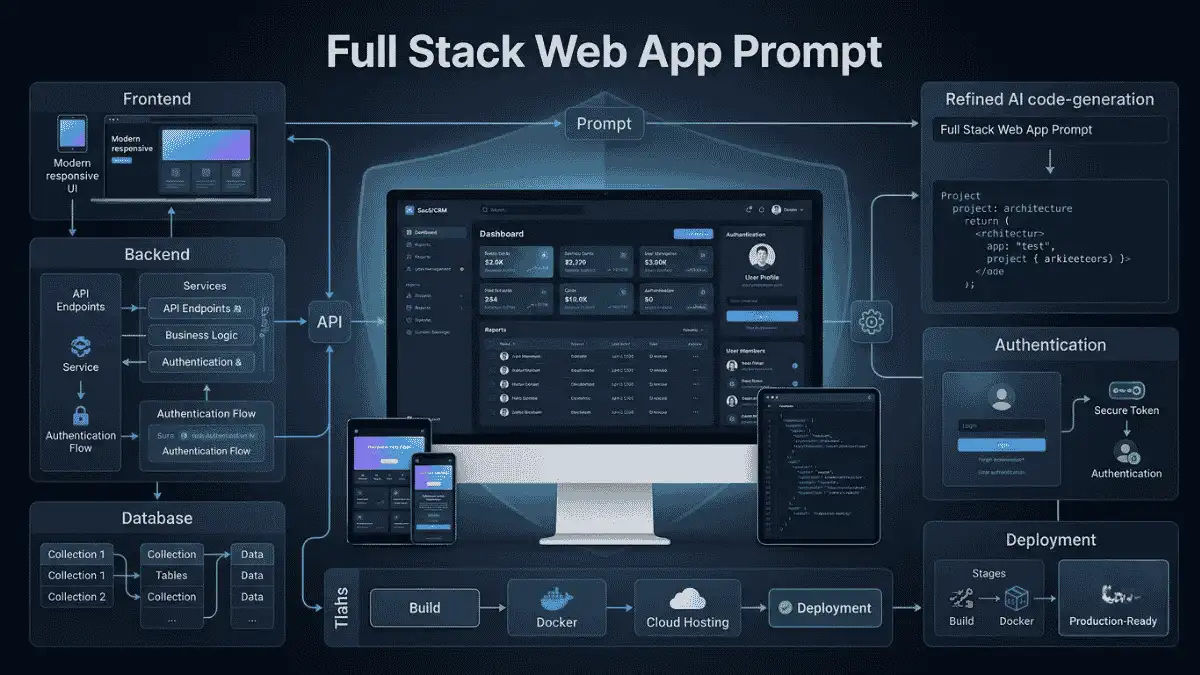 Full Stack Web App Prompt (प्रीमियम Full Stack Web App Prompt)