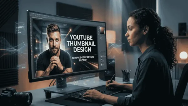 YouTube Thumbnail Prompt: AI से High-CTR YouTube Thumbnail बनाएं