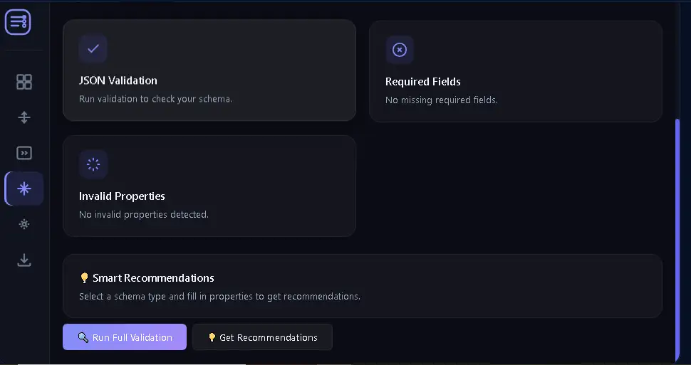 XML Sitemap Generator में validation results और smart SEO recommendations