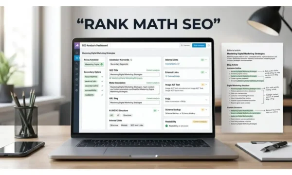 Rank Math SEO Prompt – AI से Rank Math के लिए Complete SEO Optimization करने का प्रीमियम प्रॉम्प्ट