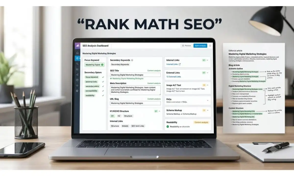 Rank Math SEO Prompt – AI से Rank Math के लिए Complete SEO Optimization करने का प्रीमियम प्रॉम्प्ट