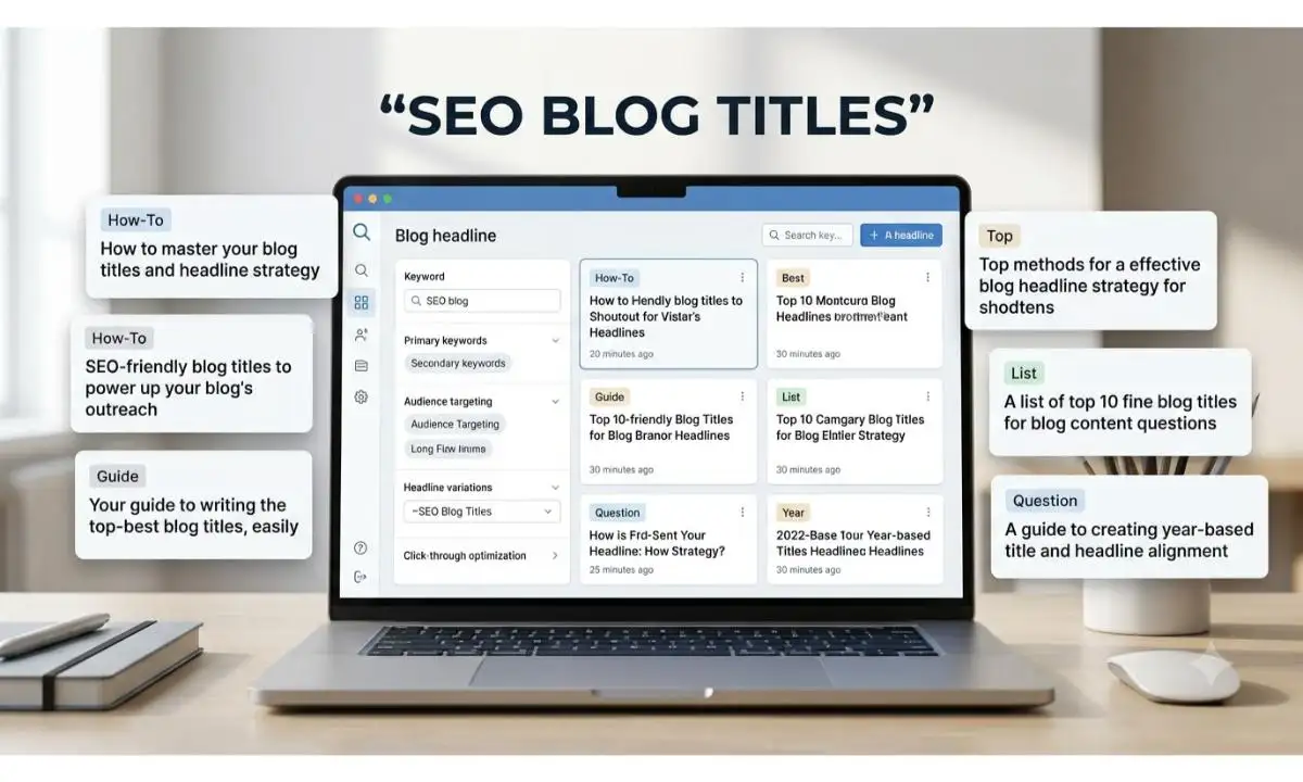 Blog Title Generator Prompt – AI से SEO-Friendly और High-CTR ब्लॉग टाइटल बनाने का प्रीमियम प्रॉम्प्ट