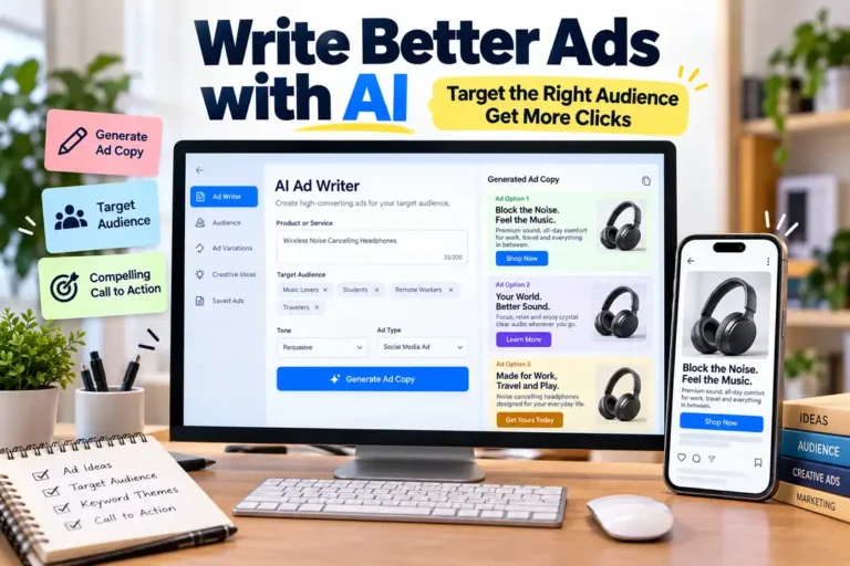 AI Ad Copy Prompt for Google Ads, Facebook Ads and conversion-focused marketing campaigns