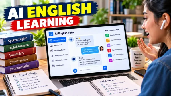 English Learning Prompt: AI से English Speaking और Grammar सीखें