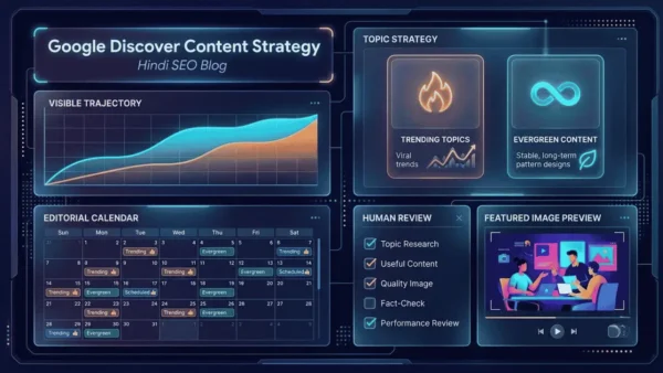 Google Discover content strategy और publishing checklist