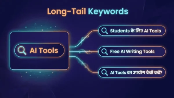Broad keyword से specific long-tail keyword phrases बनाने का उदाहरण