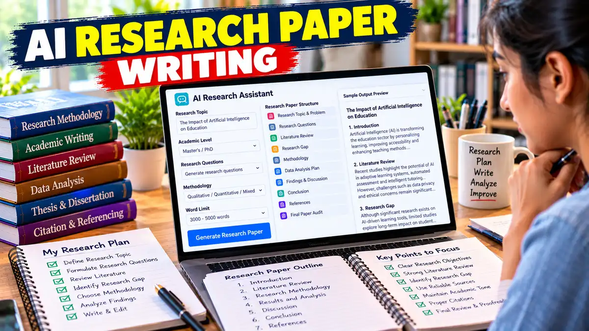 Research Paper Prompt: AI से Professional Research Paper तैयार करें